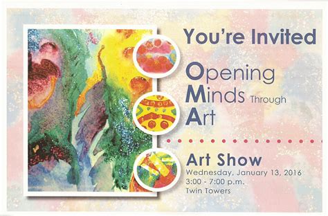 'Opening Minds Through Art' show happening tonight