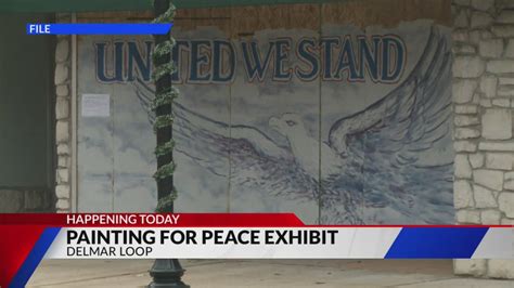 'Painting For Peace' exhibit opening today in the Delmar Loop