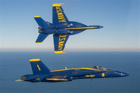 'Ready, hit it!': What it's like flying with the Blue Angels