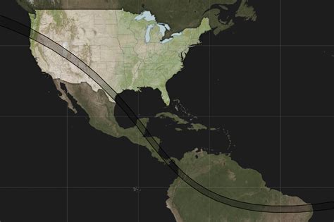 'Ring of fire' solar eclipse will cut across the Americas, stretching from Oregon to Brazil