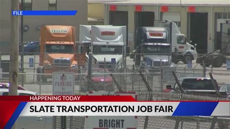 'SLATE' transportation job fair happening today