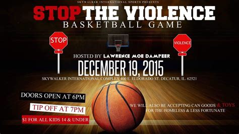 'Stop Gun Violence' basketball game held in St. Louis