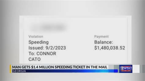 'Super speeder' in Georgia gets ticket with $1.4 million fine amount