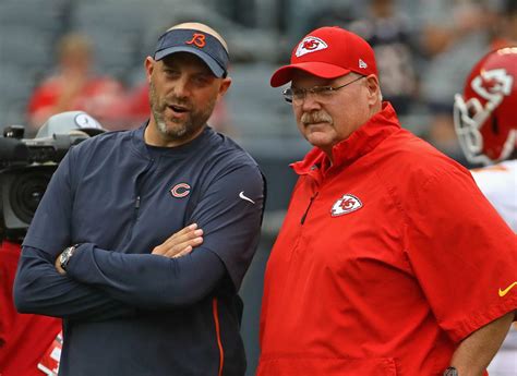 'That's in the past:' Matt Nagy talks about facing the Bears this week with Chiefs