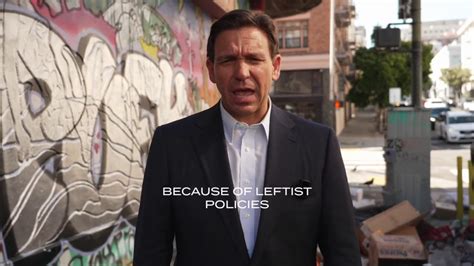 'They are doing it wrong': Ron DeSantis visits SF, slams city in campaign ad