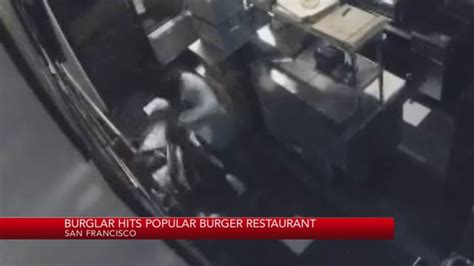 'This is like Gotham City': Burglar hits popular San Francisco burger restaurant