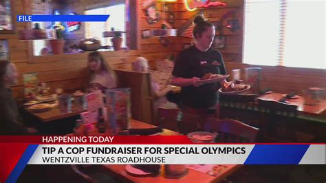 'Tip-A-Cop' fundraiser for Special Olympics taking place today at Wentzville Texas Roadhouse