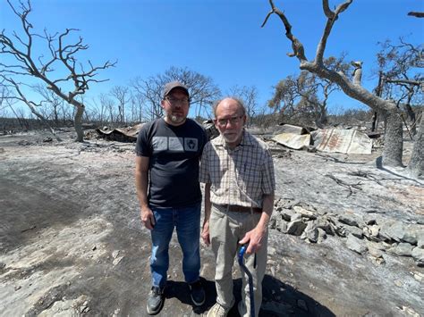 'We're not in control': 75-year-old vet with stage 4 cancer loses home in wildfire