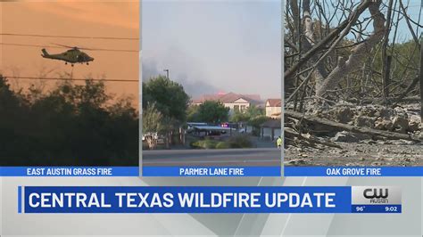 'When there's a large fire it's everybody's problem': Fire coordination happening across Central Texas