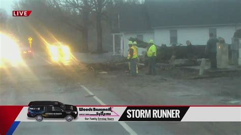 'Widespread' damage from suspected tornado in Bollinger County