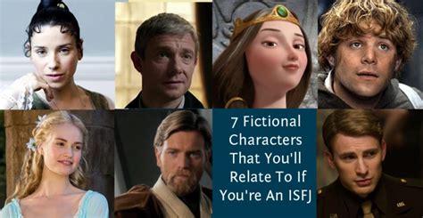 'll Relate to if You' - isfj characters