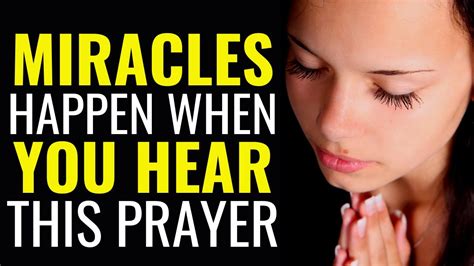 ( ALL NIGHT PRAYER ) MIRACLES HAPPEN WHEN YOU LISTEN …