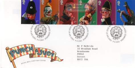 (101199) GB FDC Punch & Judy Blackpool 2001 eBay