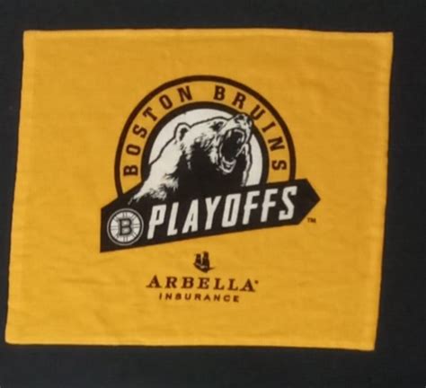 (6) Boston Bruins (SGA) Playoff Rally Towel eBay