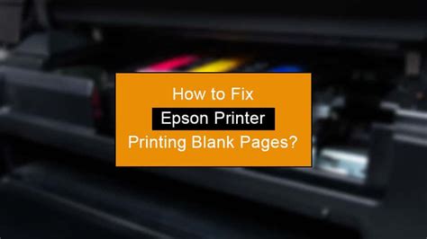 (8 Ways) - How to Fix Epson printer printing blank …