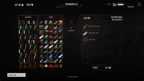 (Classic Edition) Friendly Stash at The Witcher 3 Nexus