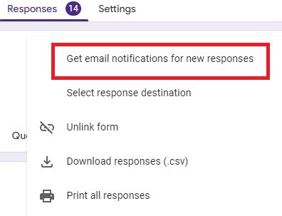 (DOC) GET FORM SUBMIT NOTIFICATION WITH GOOGLE FORMS EMAIL NOTIFICATION