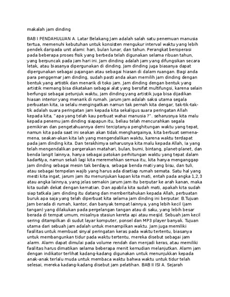 (DOC) makalah jam dinding - Academia.edu - wintechmobiles.com