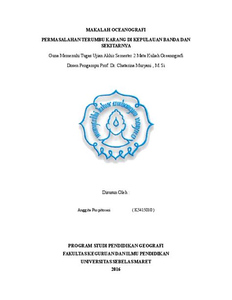 (DOC) Makalah OCEANOGRAFI ARLINDO - raincitystudios.com