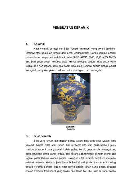 (DOC) PEMBUATAN KERAMIK - Academia.edu - muktibox.com