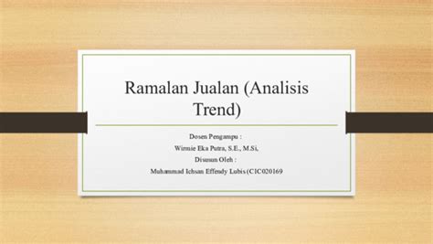 (DOC) RAMALAN PENJUALAN (ANALISIS TREND - wintechmobiles.com