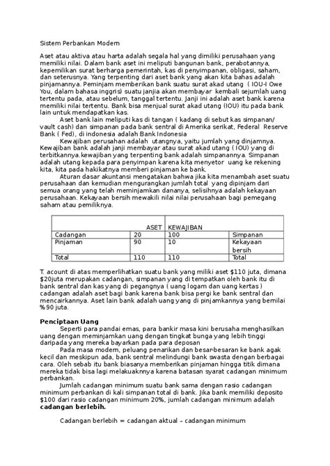 (DOC) Sistem Perbankan Modern - Academia.edu - wintechmobiles.com