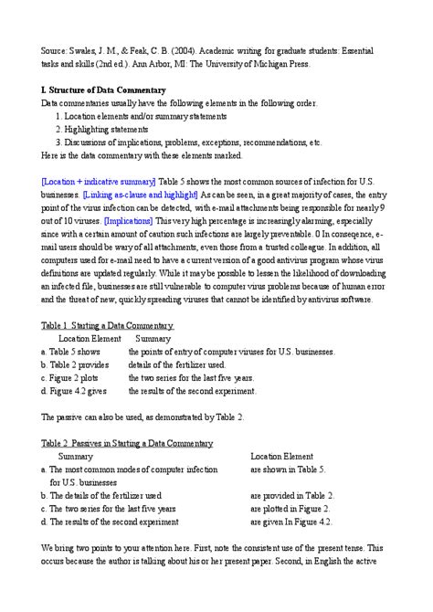 (DOC) Structure of Data Commentary - Academia.edu