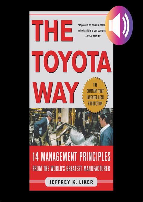 (EBOOK The Toyota Way 14 Management Principles from the …