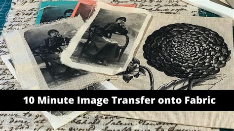 (Fabric Printing)How to Transfer Printed Image to Fabric YouTube
