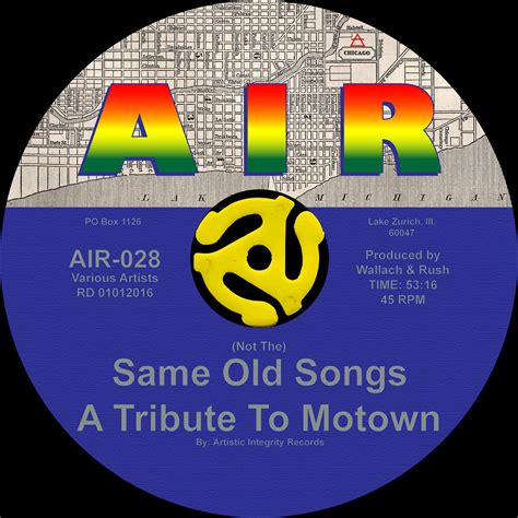 (Not The) Same Old Songs: A Tribute to Motown - Last.fm