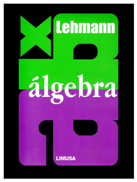 (PDF) Álgebra Charles H. Lehmann 1ed.PDF