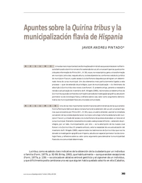 (PDF) “La municipalización Flavia en el norte de la provincia de ...