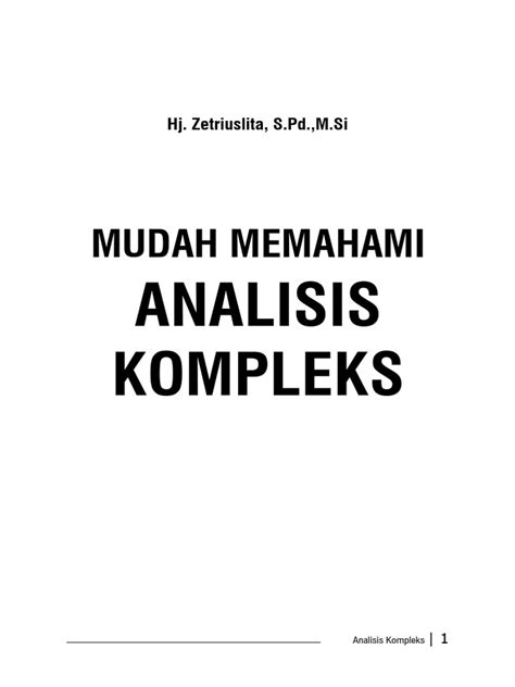 (PDF) ANALISIS KOMPLEKS - Academia.edu - wintechmobiles.com