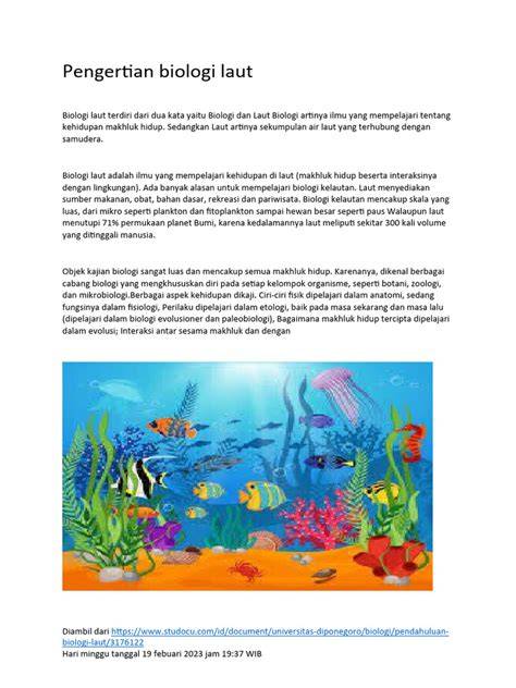 (PDF) Artikel Biologi Laut - ResearchGate - raincitystudios.com