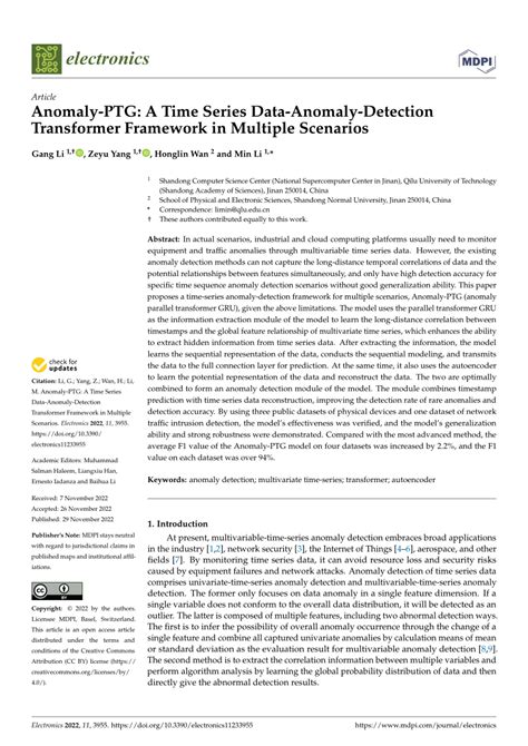 (PDF) Anomaly-PTG: A Time Series Data-Anomaly-Detection …