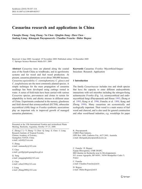 (PDF) Casuarina research and applications in China - raincitystudios.com