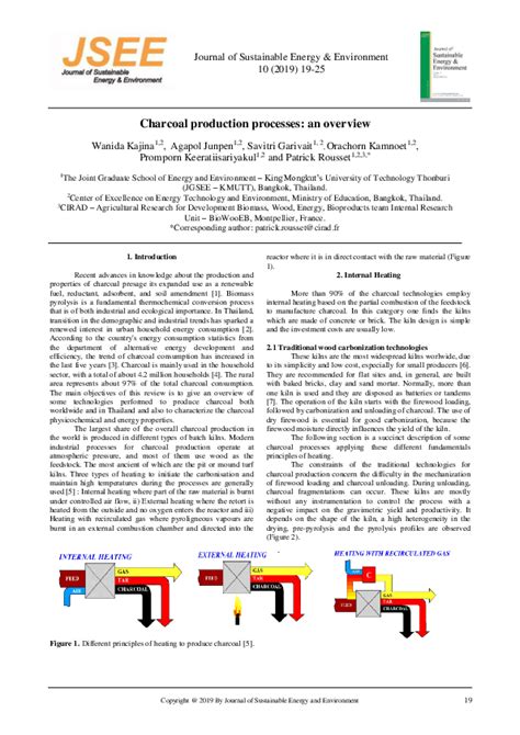 (PDF) Charcoal production processes: an overview - raincitystudios.com