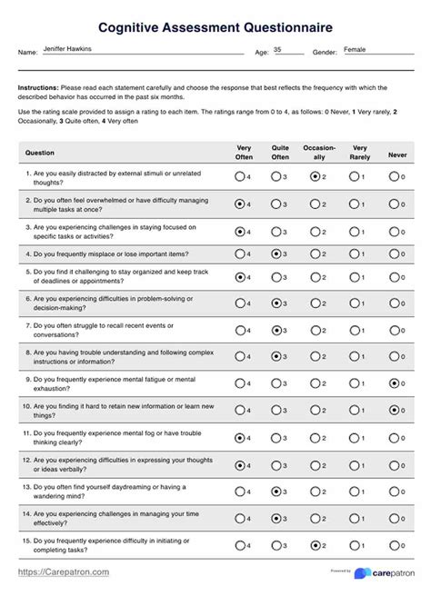 (PDF) Cognitive Assessment: Progress in … - wintechmobiles.com