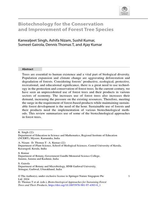 (PDF) Current Trends in Forest Tree Biotechnology - raincitystudios.com