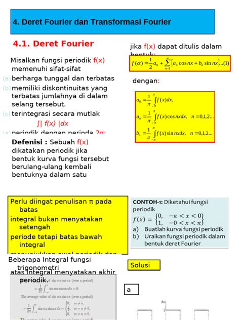 (PDF) DERET FOURIER - Academia.edu - wintechmobiles.com