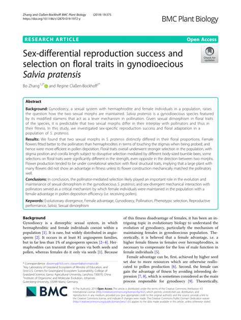 (PDF) Differential Reproductive Success