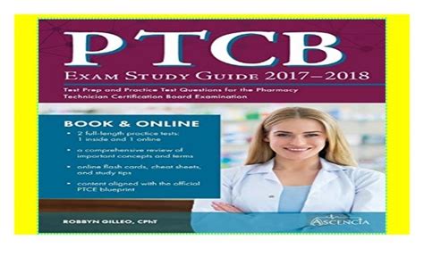 (PDF) Download PTCB Exam Study Guide 20172018 Test Prep an by