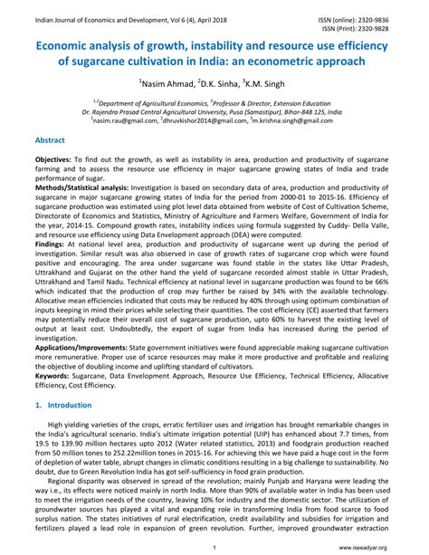 (PDF) Econometric Analysis of Resource Efficiency and Economic ... - wintechmobiles.com