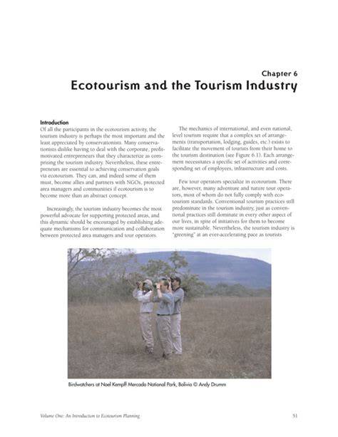 (PDF) Ecotourism - the Main Form of Tourism … - raincitystudios.com