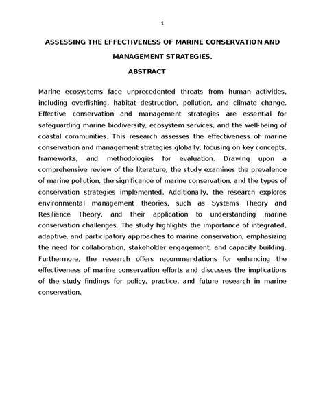 (PDF) Effectiveness of a marine conservation education … - raincitystudios.com