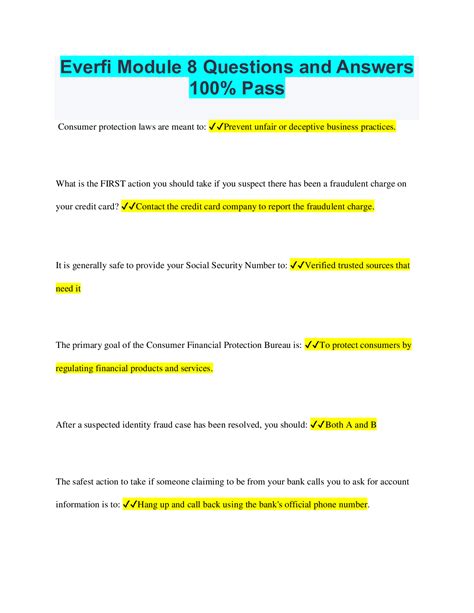 (PDF) Everfi Answers Module 8 Pdf - irb.aurora.edu