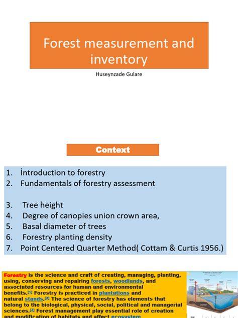 (PDF) Forest Measurement and Inventory - ResearchGate - raincitystudios.com