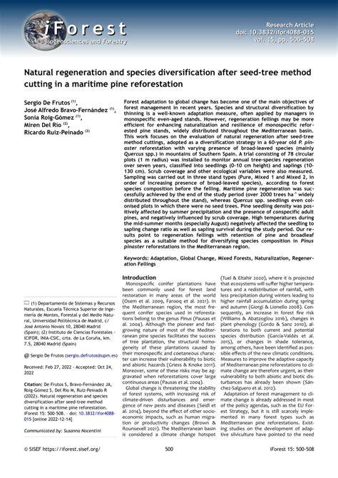 (PDF) Forest Regeneration and Reforestation - raincitystudios.com