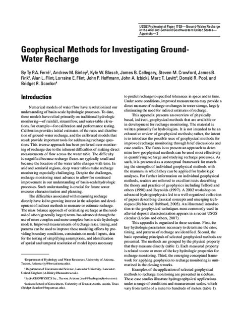 (PDF) Groundwater Recharge: Methods, Factors, and Challenges for ... - raincitystudios.com