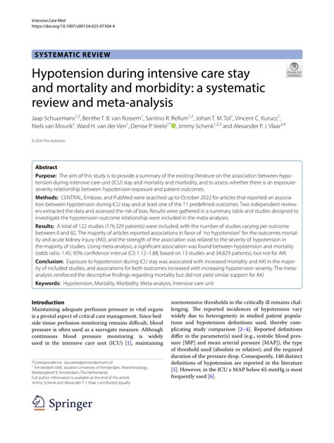 (PDF) Hypotension